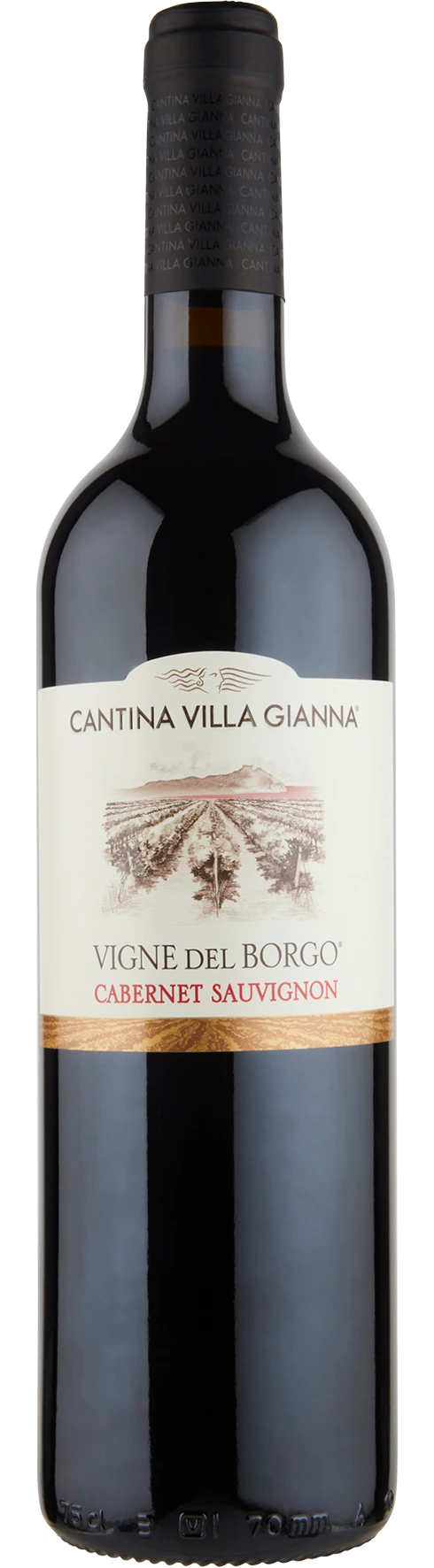 Bottiglia di Vigne del Borgo Cabernet Sauvignon